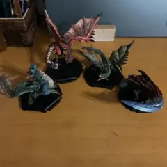 モンスターハンター　フィギュアビルダー　スタンダードモデル　4個セット