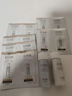 エリクシール リフトモイスト 化粧水・乳液 サンプル＆ミニボトル セット