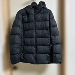 ユニクロ　UNIQLOウルトラライトダウン　ショート丈　フード　グレー