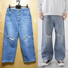 ジュンヤワタナベ 25ss クラッシュデニムのサムネイル