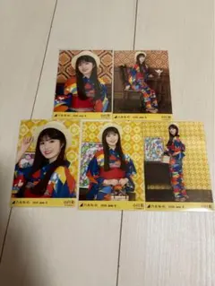 海邉朱莉 2026 浴衣 5種コンプ 乃木坂46 生写真 - メルカリ