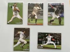 プロ野球チップスカード 2023 第1弾 ソフトバンク 5枚セット