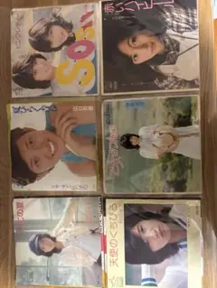 山口百恵　桜田淳子　太田裕美　伊藤咲子　ピンクレディ　レコード