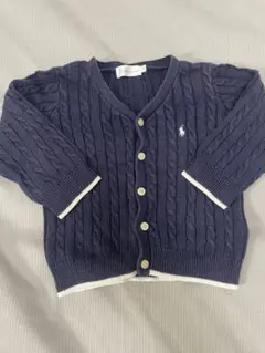 Ralph Lauren ネイビー カーディガン 3T 80cm