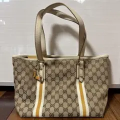 GUCCI GGパターン トートバッグ ベージュ