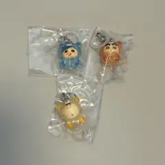 【匿名配送】 クレヨンしんちゃん めじるしアクセサリー 3点セット