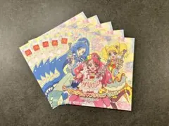 ヒーリングっどプリキュア　ぬりえ5枚セット　マクドナルドハッピーセット