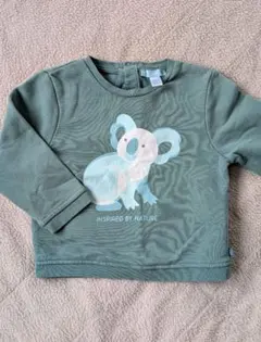 OBAIBI コアラプリントトレーナー 80cm