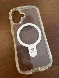 iFace iPhone16用クリアケース マグネット対応