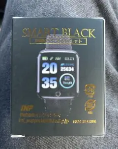 【値下げしました】SMART BLACK スマートウォッチ
