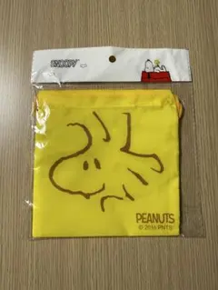 スヌーピー ウッドストック　巾着ポーチ