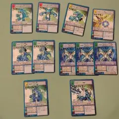 【最終値下げ】デジモンカードセット ブイモン進化系列　エクスブイモン、マグナモン