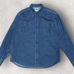 リーバイス BIG Eデニムウエスタンシャツ 90’s 赤耳セルビッチ M