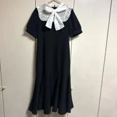 An MILLE アンミール レースフリルカラーミニOP 黒 - メルカリ