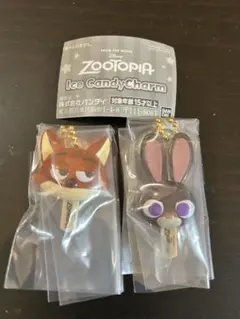 ズートピア アイスキャンディーチャーム ニック ジュリー♡