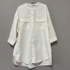 ロングシャツ l