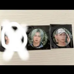 INI 缶バッジ　佐野雄大　池﨑理人