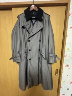80s Burberrys グレー　 トレンチコート　一枚袖　美品　完品