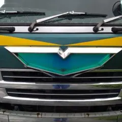 大型トラック用 ステンレス製 バスマーク・ウイングマークのサムネイル