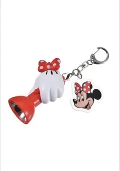 ミニー　ライト　キーホルダー　懐中電灯