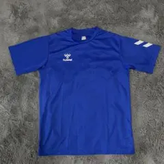 【HUMMEL／ヒュンメル】トレーニング Tシャツ（M）ブルー メンズ 半袖のサムネイル