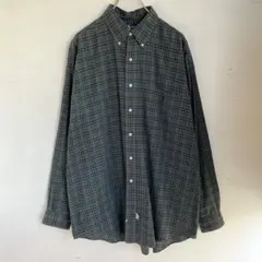 ラルフローレン ボタンダウンシャツ チェック ヴィンテージ 古着 アメカジ US