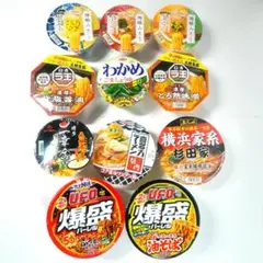 カップ麺 詰め合わせ 11個セット Eのサムネイル