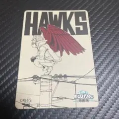 ヒロアカ　原画展　ホークス　マグネットステッカー