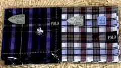 POLO ハンカチ 2枚セット