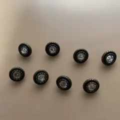 輸入　アンティーク調 ビジューボタン 8個セット