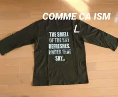 COMME CA ISM 七分袖カットソー