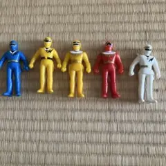 戦隊ヒーロー ソフビ フィギュア 5体セット