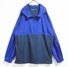 UNDER ARMOUR 切替ナイロンジャケット XL ハーフジップ 異素材