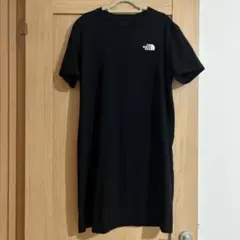 【美品】THE NORTH FACE ブラック シャツワンピース 半袖　韓国
