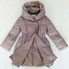 Viola D' Amore　ロングダウンコート　フェザー　ショールカラー　XL