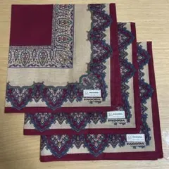 【新品未使用】PAGODA（パゴダ）ハンカチ 3枚セットのサムネイル