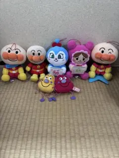 アンパンマン ぬいぐるみセット
