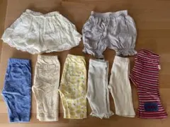 ベビー服 ボトムス8点セット 80cm