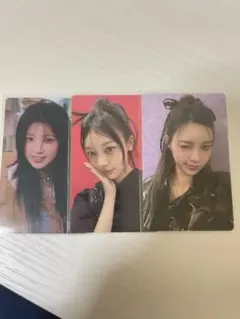 ILLIT ユナ モカ トレカ3枚セット