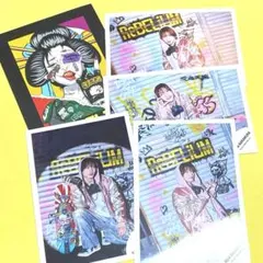 ReBELiUM 中村嶺亜 個展 ステッカー ポストカード - メルカリ
