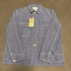 WAREHOUSEウエアハウス lot2195インディゴピンチェックカバーオールのサムネイル