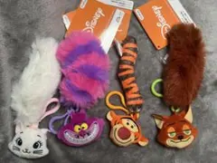 新品 ディズニー しっぽ マスコット 4種セットのサムネイル