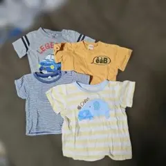 ベビー服 Tシャツ 4枚セット 80cm