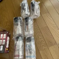 一番くじ　ワンピース　クリアボトル　六個