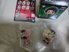 一番くじ　鬼滅の刃　E賞 ちょこのっこフィギュア G賞 アクリルチャーム童磨