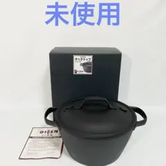 【未使用】OIGEN 及源　クックトップ丸型深型 24cm ガスIH 南部鉄器のサムネイル