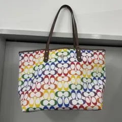 coachレディース　バッグ　正規品保証　極美品