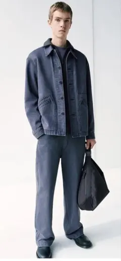 UNIQLO U 2025AW ダークグレー ストレートデニム サイズ31