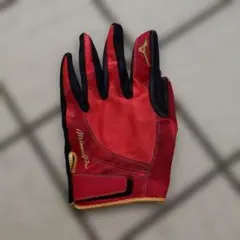 Mizuno Pro 守備用手袋 赤