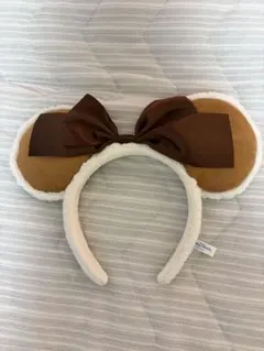 東京ディズニーリゾート　ミニー　カチューシャ　ブラウン